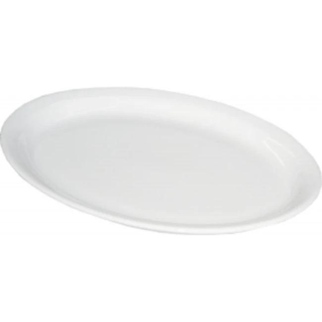 Borden | AMERYKA | Porselein | Wit | 6 Stuks | 330x250mm, Zakelijke goederen, Horeca | Keukenapparatuur, Nieuw in verpakking, Verzenden