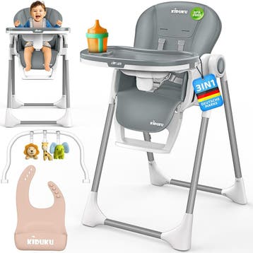 Kinderstoel - Babystoel - Verstelbaar - 0-36 maanden - Grijs, Kinderen en Baby's, Kinderstoelen, Verzenden, Nieuw