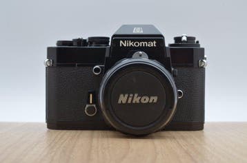 Nikon Nikomat EL Black + NIKKOR-H Auto 50mm F2 Analoge, TV, Hi-fi & Vidéo