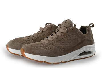 Skechers Sneakers in maat 42 Beige, Kleding | Heren, Schoenen, Overige kleuren, Verzenden, Zo goed als nieuw, Skechers