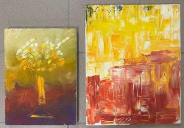 Paolo da San Lorenzo (1935- 2022) - Portale / Fiori