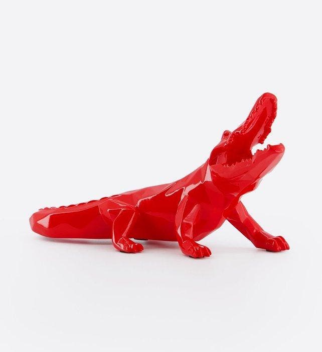 Richard Orlinski (1966) - CROCO RED GLOSSY, Antiquités & Art, Art | Objets design