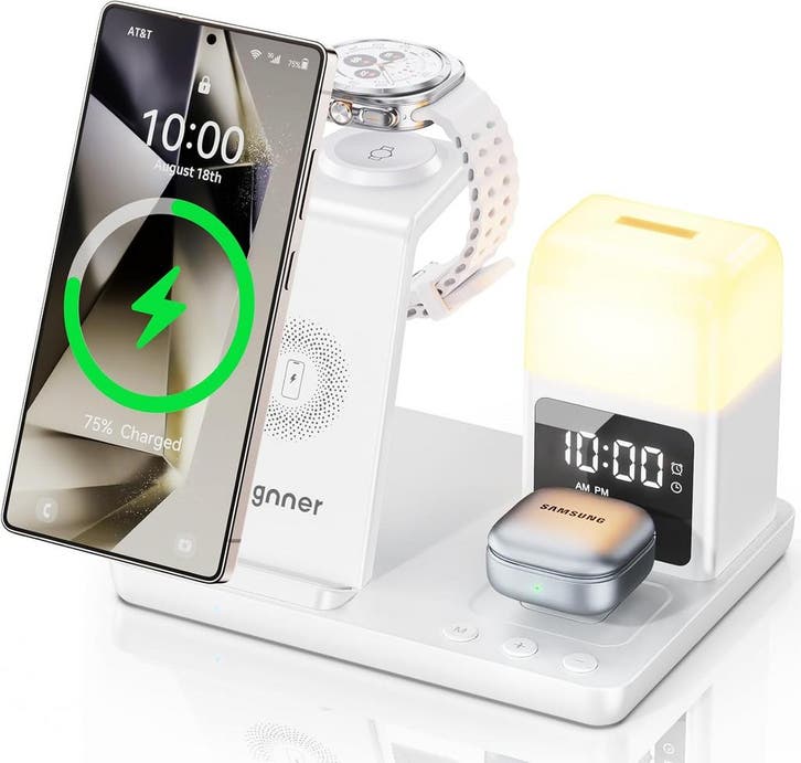6-in-1 Samsung Dock + Wekker | OP = OP | Weg is weg, Telecommunicatie, Mobiele telefoons | Toebehoren en Onderdelen, Samsung, Nieuw