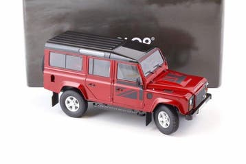 Dorlop 1:18 - Voiture miniature - Land Rover Defender 110 -