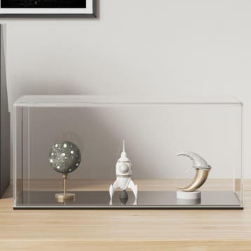 vidaXL Vitrine transparant 30x15x14 cm acryl, Verzenden