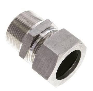 1 1/4 NPT mâle x 35L Anneau de coupe droit en acier, Verzenden, Nieuw