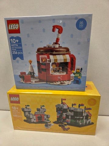 Lego Set - Winter Village, Castle - LEGO Mini ridderkastelen