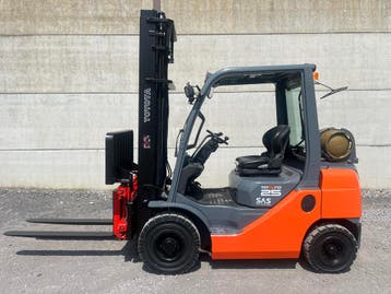Toyota 02-8FGF25 heftruck 4 m - 2,5 ton, Zakelijke goederen, LPG, Verzenden, Heftruck, Toyota