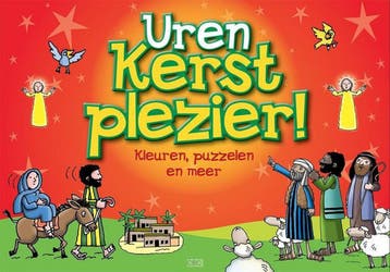 Uren kerstplezier! kleuren puzzelen ect. 9789033884252, Verzenden