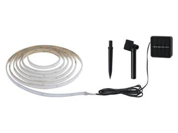 Veiling - 2x PAULMANN LED Solar outdoor LED strip met scheme