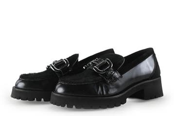 VIA VAI Loafers in maat 37 Zwart, Kleding | Dames, Schoenen, Verzenden, Zwart, Overige typen, Zo goed als nieuw
