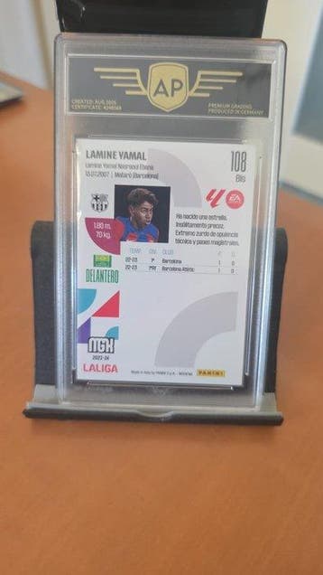 Panini - 1 Graded card - AP Grading 6.5, Nieuw
