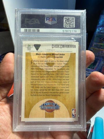 1991 Upper Deck Classic Confrontation Magic Johnson, Michael, Collections