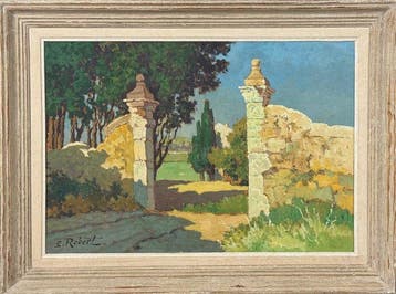 Étienne Robert (1875-1959) - Portail de la maison du poète