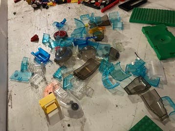 Lego Onderdelen - 8470 gram losse LEGO