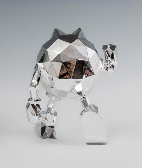 Richard Orlinski (1966) - Pac-Man Silver, Antiek en Kunst, Antiek | Overige Antiek