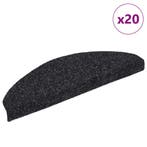 vidaXL Trapmatten Zelfklevend 20 stuks 65x21x4 cm Zwart, Verzenden
