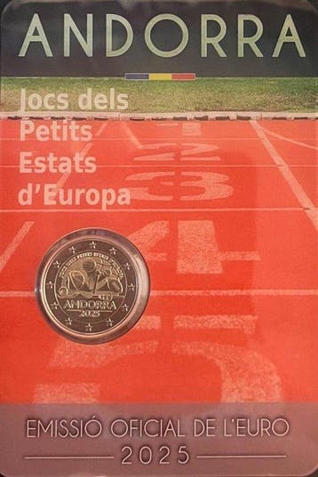 Andorra. 2 Euro 2025 Trencalos + Games (2 coincards)