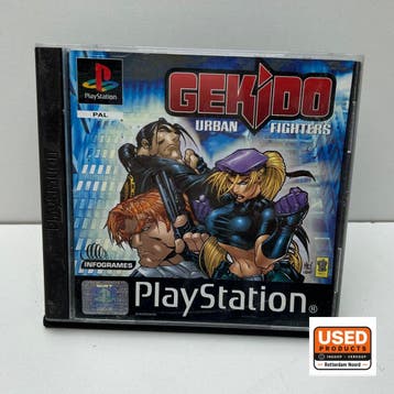 PS1 - Gekido Urban Fighters, Verzenden, Gebruikt