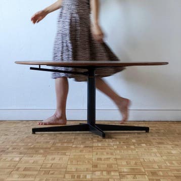 Tecno - Osvaldo Borsani - Tafel - T41 - Metaal, Palissander