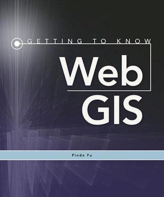 Getting to Know Web GIS 9781589483842 Pinde Fu, Boeken, Taal | Engels, Zo goed als nieuw, Verzenden