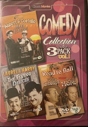 Comedy collection 3 pack Vol 1 Abbott & Castello - Laurel &, CD & DVD, DVD | Comédie, Verzenden