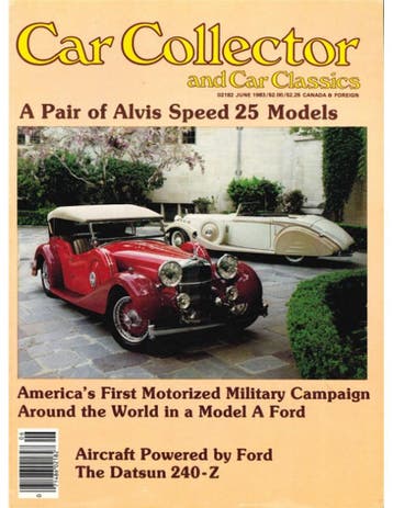 1983 CAR COLLECTOR AND CAR CLASSICS MAGAZINE 06 ENGELS, Ophalen of Verzenden, Nieuw