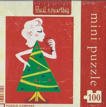 Miss Christmas mini puzzel - 100 stukjes op Overig, Verzenden, Nieuw
