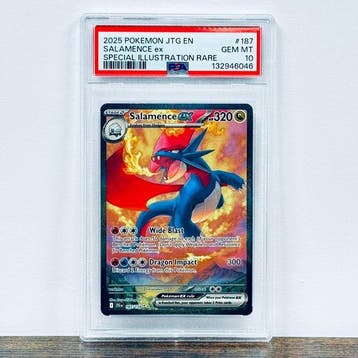 Pokémon Graded card - Salamence ex 187 – Pokémon - PSA 10, Nieuw