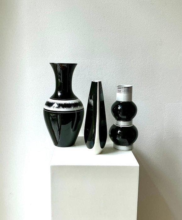 Unterweissbach, Spechtsbrunn, Metzler & Ortloff - Vase -, Antiquités & Art, Art | Objets design