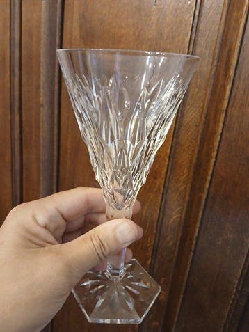 Val Saint Lambert - Wijnglas (12) - Kristal, Antiek en Kunst