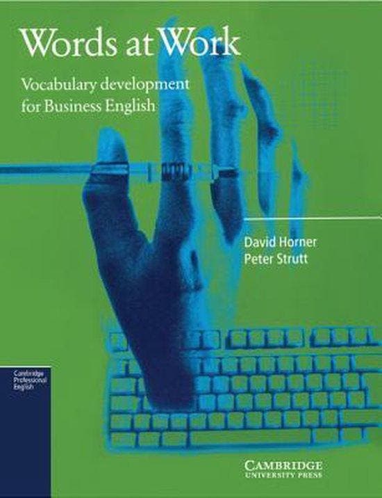 Words at Work - Vocabulary Development for Business English, Boeken, Taal | Engels, Gelezen, Verzenden