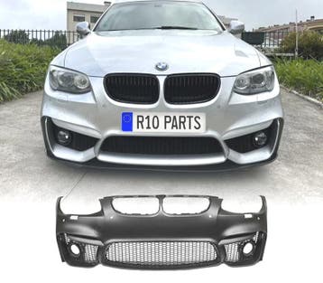 PARE CHOCS AVANT BMW E92 06-10 LOOK M4 PDC GRILLES ANTIBROUI, Verzenden, Nieuw