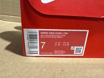 Nike - Dunk Low, HJ7673 003 - Sneakers - Taille : EU 38 -, Nieuw