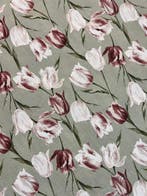 meubelstof voor de inrichting, voorjaar, met tulpen -