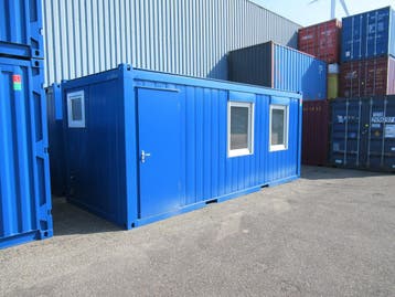 Werf-, sanitair- of bureelcontainer huren of kopen?