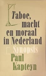 TABOE,MACHT EN MORAAL NEDERL. 9789029524803 Kapteyn, Verzenden, Gelezen, Kapteyn