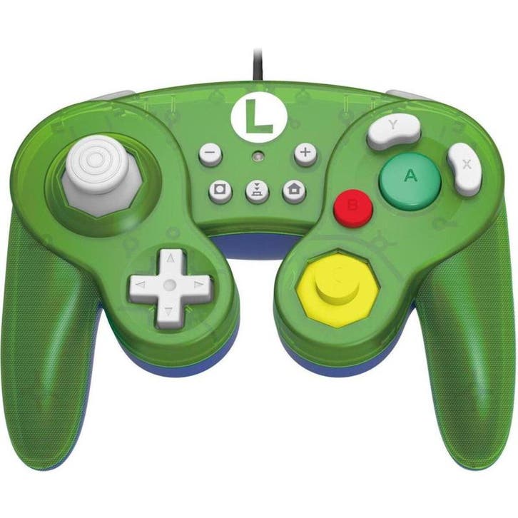 Hori Super Smash Bros Controller Luigi Edition, Consoles de jeu & Jeux vidéo, Consoles de jeu | Nintendo Wii, Enlèvement ou Envoi