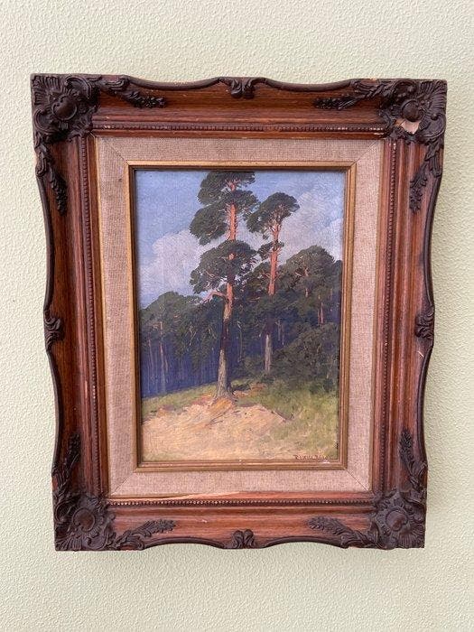 Rudolf Hellgrewe (1860-1926) - Grunewald, Berlin, Antiek en Kunst, Kunst | Schilderijen | Klassiek