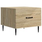 vidaXL Salontafel met lade Sonoma Eiken 49 x 50 x 40 cm, Verzenden