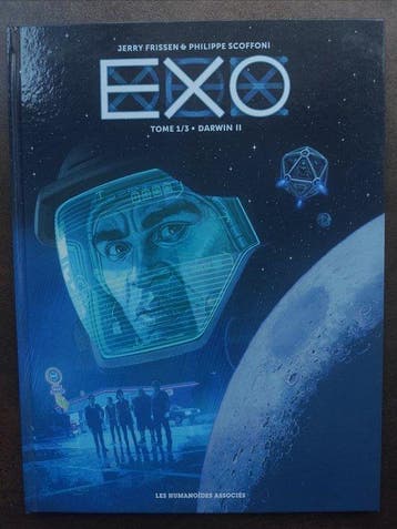 Exo T1 - Darwin II + dédicace couleur - C - 1 Album - EO -