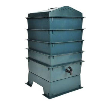 4-laags Compostbak | Retour deal | 34% korting! (wormenbak), Verzenden