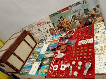 Wereld. Collection of coins and more incl.