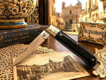 Fraraccio Coltello Fraraccio “Il Caltagirone” – Corno nero