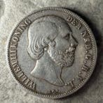 Nederland. Willem III. 1 Gulden 1853/51, Postzegels en Munten, Munten | Nederland