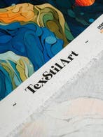 TexStilArt - SKY VOYAGE - 3,00 × 3,00 meter Exclusieve stof