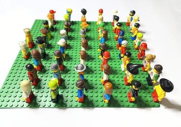 Lego Minifiguur - World City - 50 Lego Mini Figuren Minifig, Nieuw