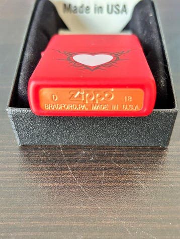 Zippo - D18-Tribal valentines heart - Zonder minimumprijs -