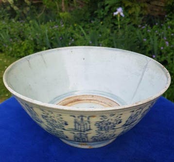 Authentiek 1822 Tek Sing-scheepswrak Chinees porselein