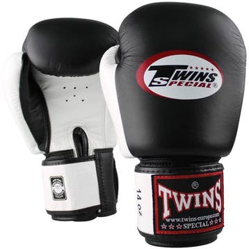 Twins Bokshandschoenen BGVL 3 Zwart Wit Twins Special, Sports & Fitness, Boxe, Verzenden